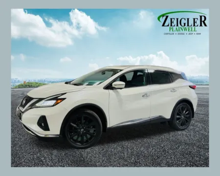 White 2020 Nissan Murano Platinum for sale in Plainwell, MI