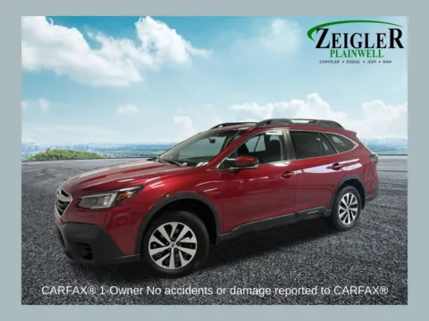 Red 2020 Subaru Outback Premium for sale in Plainwell, MI