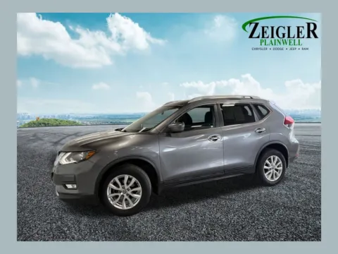 Gray 2018 Nissan Rogue SV for sale in Plainwell, MI