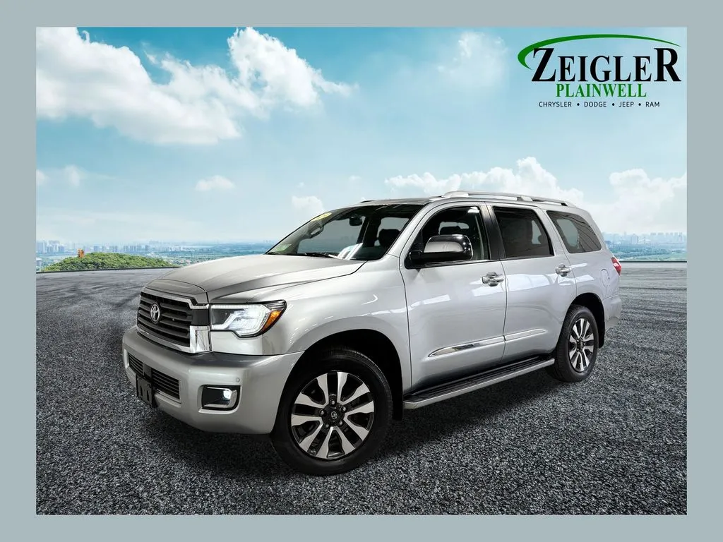 Silver 2020 Toyota Sequoia Limited for sale in Plainwell, MI