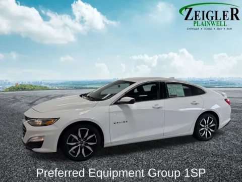 Photos of 2021 Chevrolet Malibu RS for sale in Plainwell, MI at Zeigler Chrysler Dodge Jeep Ram of Plainwell