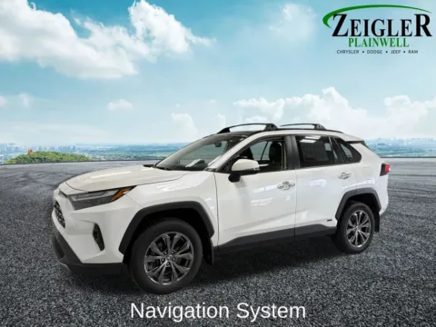 Photos of 2022 Toyota RAV4 Hybrid Limited for sale in Plainwell, MI at Zeigler Chrysler Dodge Jeep Ram of Plainwell