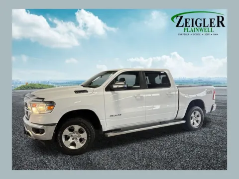 White 2022 Ram 1500 Big Horn/Lone Star for sale in Plainwell, MI
