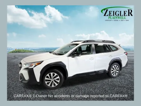 White 2024 Subaru Outback Premium for sale in Plainwell, MI