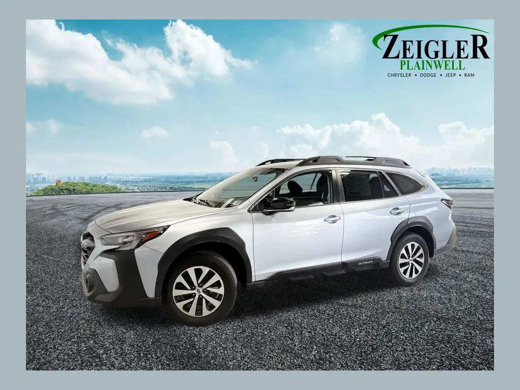 Silver 2023 Subaru Outback Premium for sale in Plainwell, MI