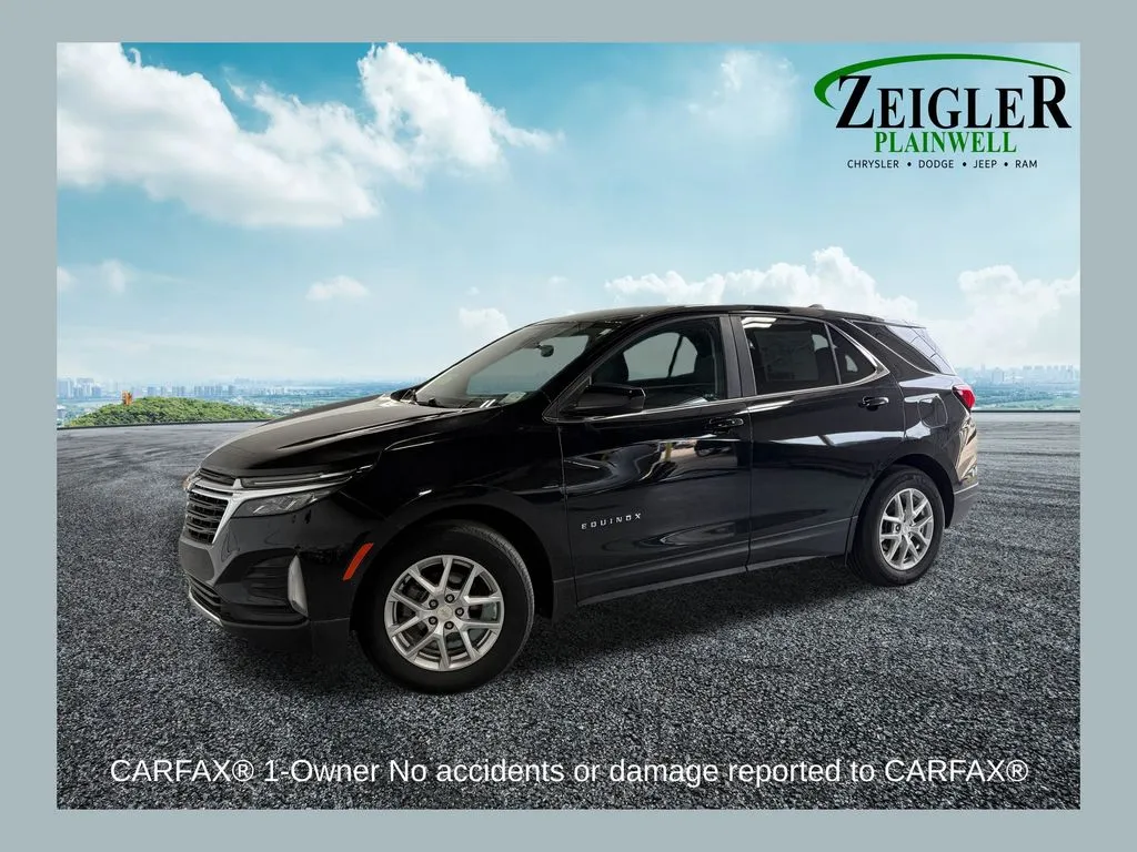 Black 2024 Chevrolet Equinox LT for sale in Plainwell, MI