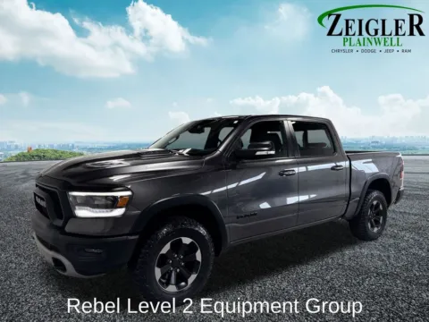 Photos of 2019 Ram 1500 Rebel for sale in Plainwell, MI at Zeigler Chrysler Dodge Jeep Ram of Plainwell