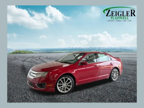 Red 2010 Ford Fusion SEL for sale in Plainwell, MI