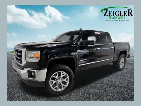 Black 2015 GMC Sierra 1500 SLT for sale in Plainwell, MI