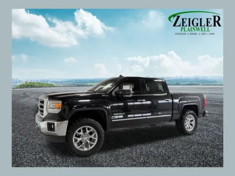 Black 2015 GMC Sierra 1500 SLT for sale in Plainwell, MI