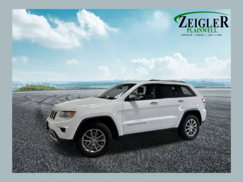White 2015 Jeep Grand Cherokee Limited for sale in Plainwell, MI
