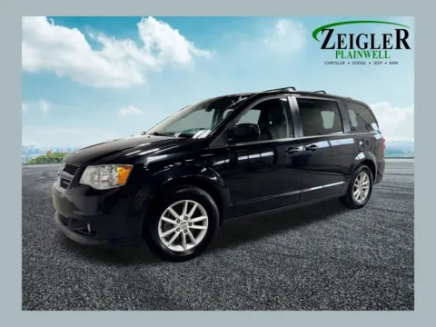 Black 2019 Dodge Grand Caravan SXT for sale in Plainwell, MI