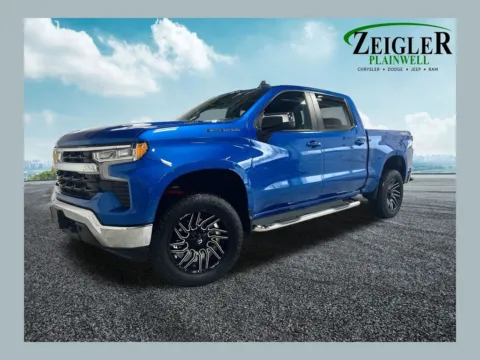 Blue 2023 Chevrolet Silverado 1500 LT for sale in Plainwell, MI