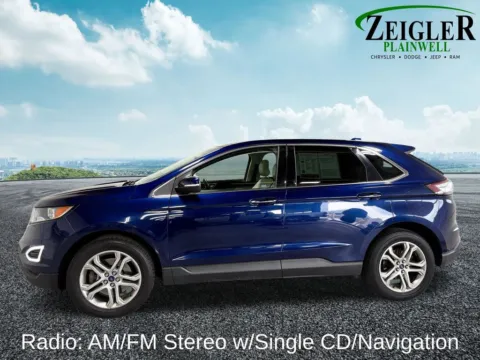 Another view of 2016 Ford Edge Titanium for sale in Plainwell, MI at Zeigler Chrysler Dodge Jeep Ram of Plainwell