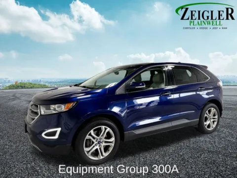 Photos of 2016 Ford Edge Titanium for sale in Plainwell, MI at Zeigler Chrysler Dodge Jeep Ram of Plainwell