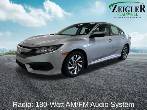 Photos of 2016 Honda Civic EX for sale in Plainwell, MI at Zeigler Chrysler Dodge Jeep Ram of Plainwell