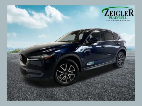Blue 2018 Mazda CX-5 Grand Touring for sale in Plainwell, MI