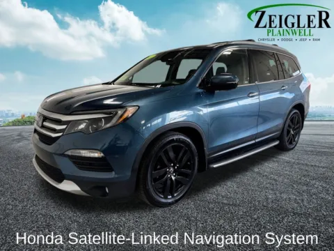 Photos of 2017 Honda Pilot Elite for sale in Plainwell, MI at Zeigler Chrysler Dodge Jeep Ram of Plainwell