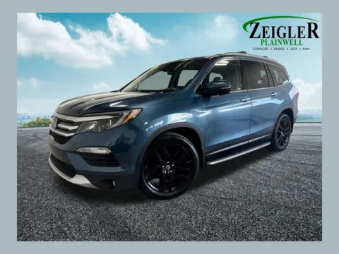 Blue 2017 Honda Pilot Elite for sale in Plainwell, MI