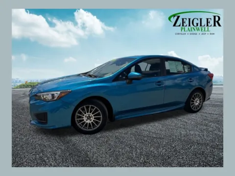 Blue 2018 Subaru Impreza 2.0i Sport for sale in Plainwell, MI