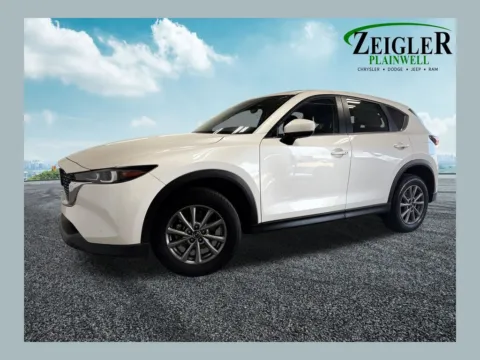 White 2022 Mazda CX-5 2.5 S Preferred Package for sale in Plainwell, MI