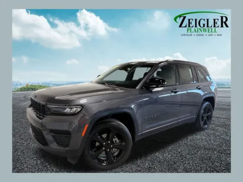 Gray 2024 Jeep Grand Cherokee Altitude X for sale in Plainwell, MI