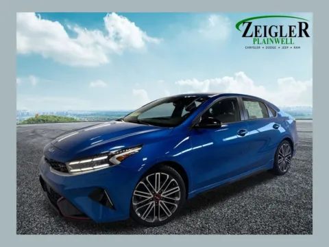 Blue 2023 Kia Forte GT for sale in Plainwell, MI