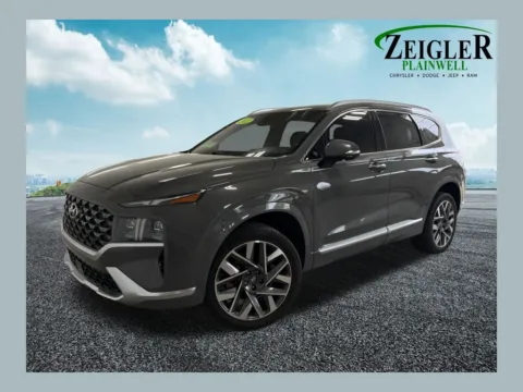Gray 2022 Hyundai Santa Fe Calligraphy for sale in Plainwell, MI