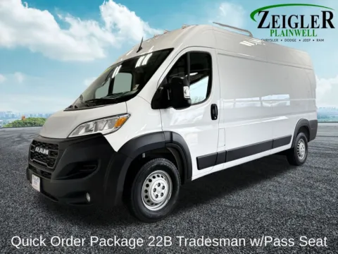 Photos of 2025 Ram ProMaster 2500 High Roof for sale in Plainwell, MI at Zeigler Chrysler Dodge Jeep Ram of Plainwell