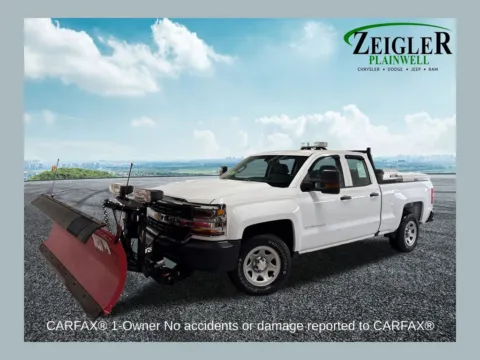 White 2018 Chevrolet Silverado 1500 WT for sale in Plainwell, MI