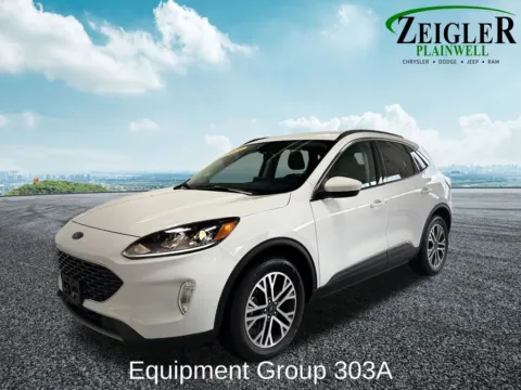 Photos of 2021 Ford Escape Hybrid SEL for sale in Plainwell, MI at Zeigler Chrysler Dodge Jeep Ram of Plainwell