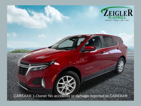 Red 2022 Chevrolet Equinox LT for sale in Plainwell, MI
