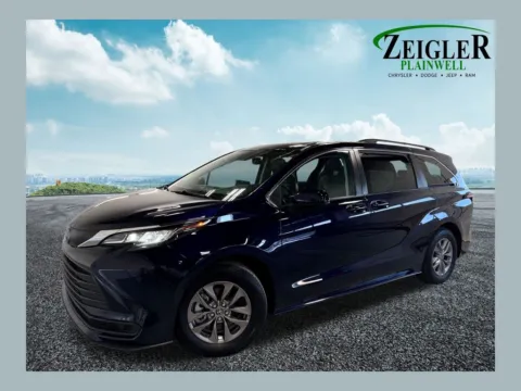 Gray 2023 Toyota Sienna LE for sale in Plainwell, MI