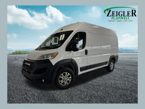 White 2023 Ram ProMaster 2500 High Roof for sale in Plainwell, MI