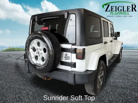 More photos of 2018 Jeep Wrangler JK Unlimited Sahara at Zeigler Chrysler Dodge Jeep Ram of Plainwell, MI
