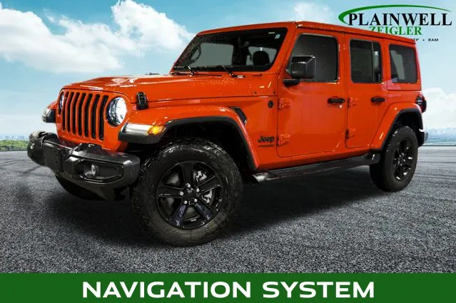 Used 2022 Jeep Wrangler Unlimited Sahara Altitude for sale  display picture 1