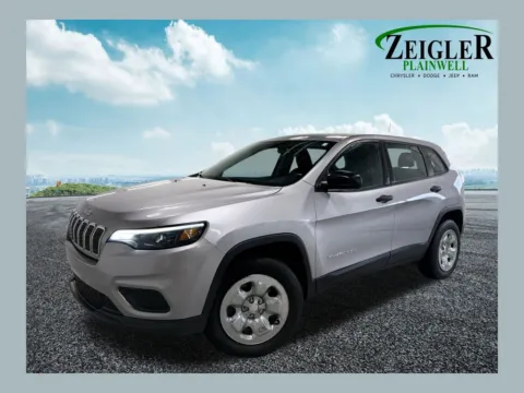 Silver 2019 Jeep Cherokee sport for sale in Plainwell, MI