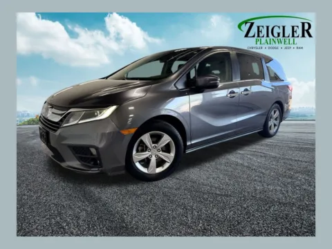 Gray 2018 Honda Odyssey EX-L for sale in Plainwell, MI