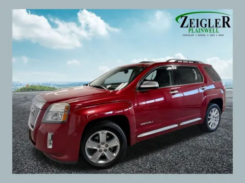 Red 2013 GMC Terrain Denali for sale in Plainwell, MI