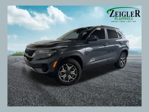 Gray 2022 Kia Seltos EX for sale in Plainwell, MI