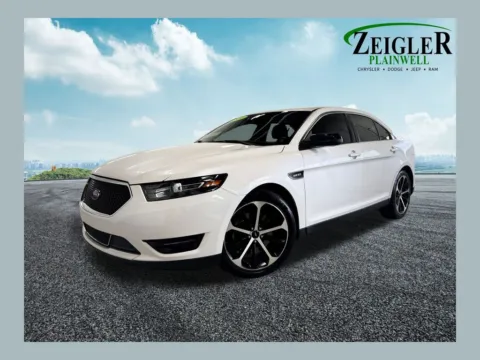 White 2016 Ford Taurus SHO for sale in Plainwell, MI