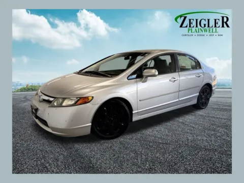 Silver 2008 Honda Civic LX for sale in Plainwell, MI