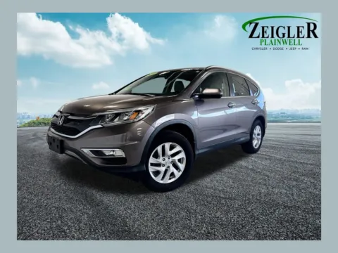 Black 2015 Honda CR-V EX-L for sale in Plainwell, MI