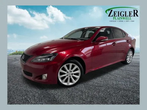 Red 2009 Lexus IS 250 for sale in Plainwell, MI