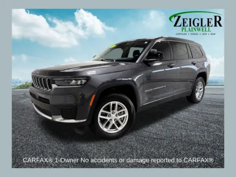 Gray 2023 Jeep Grand Cherokee L Laredo for sale in Plainwell, MI