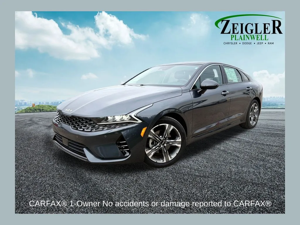 Gray 2024 Kia K5 EX for sale in Plainwell, MI