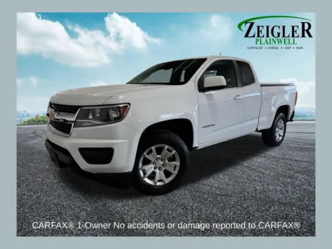 White 2020 Chevrolet Colorado LT for sale in Plainwell, MI
