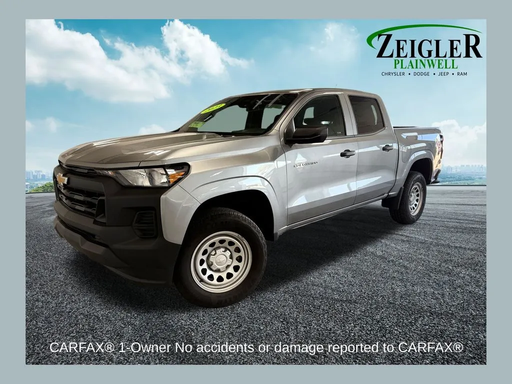 Gray 2023 Chevrolet Colorado Work Truck for sale in Plainwell, MI