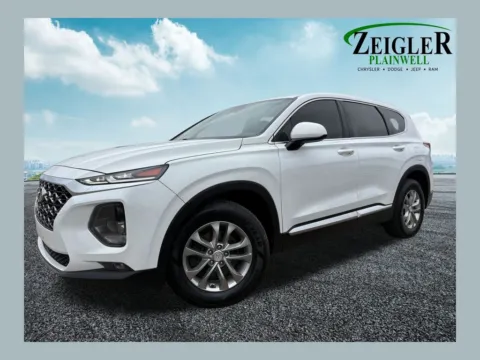 White 2020 Hyundai Santa Fe SEL for sale in Plainwell, MI