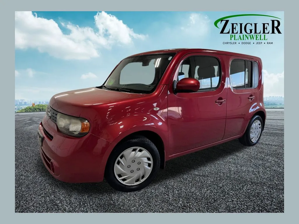Red 2009 Nissan Cube 1.8 S for sale in Plainwell, MI